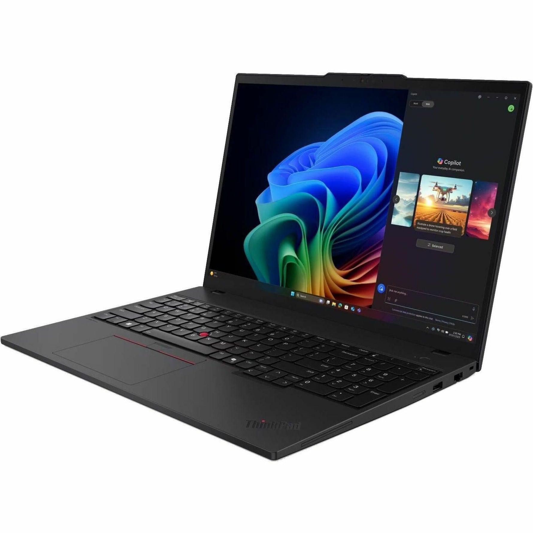 Lenovo ThinkPad T16 Gen 4 21QE0026AU 16' Notebook - WUXGA - Intel Core Ultra 5 235H - vPro Technology - 32 GB - 512 GB SSD - English Keyboard - Black