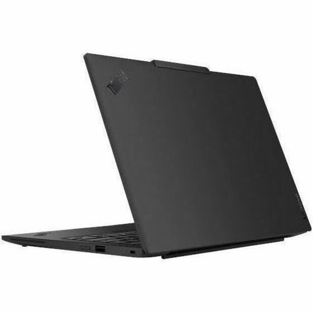 Lenovo ThinkPad X13 Gen 6 21RK000DAU 13.3' Touchscreen Notebook - WUXGA - 60 Hz - Intel Core Ultra 7 255U - 32 GB - 512 GB SSD - English (US) Keyboard - Black - Top view
