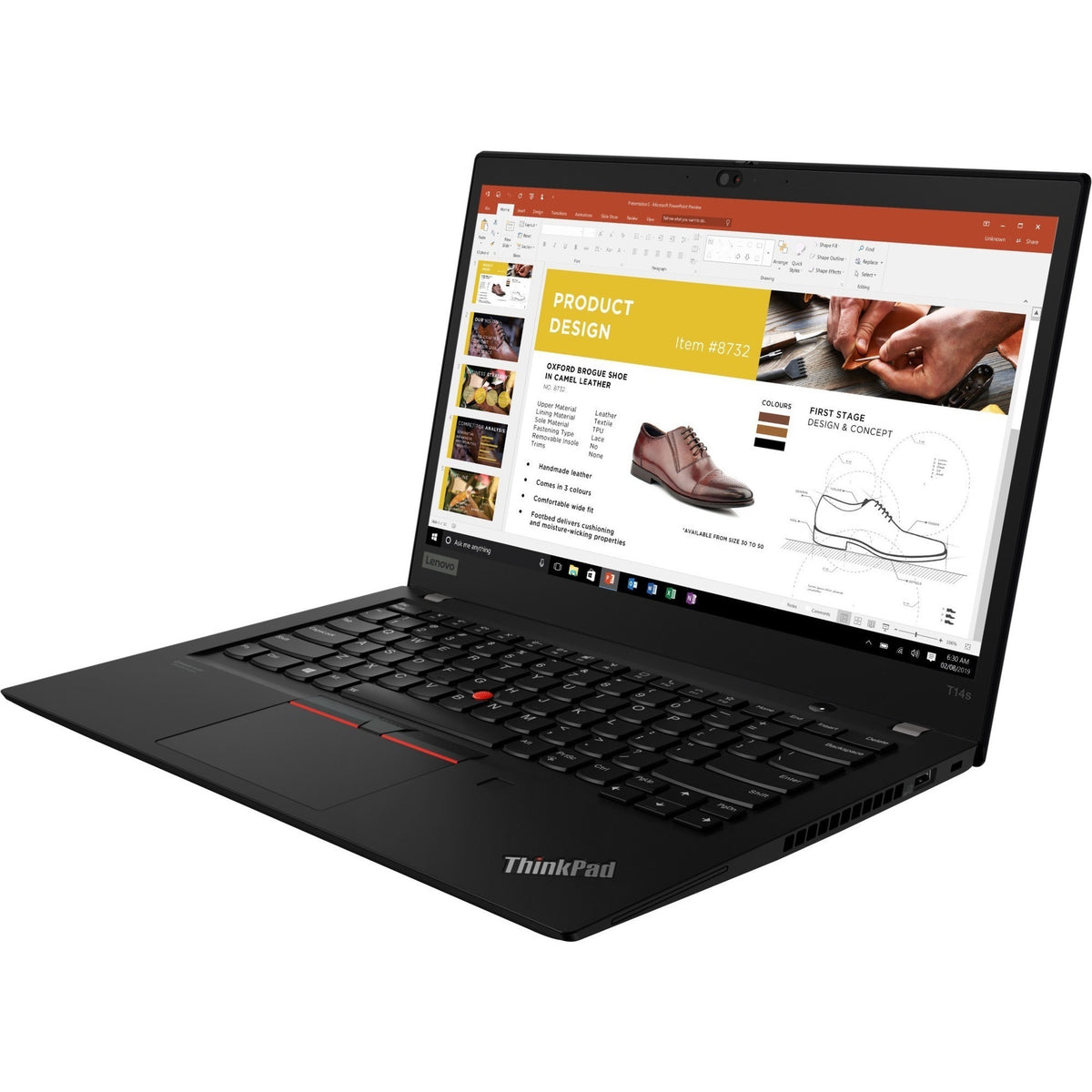 Lenovo ThinkPad T14s Gen 1 21R30008AU 14' Touchscreen Convertible 2 in 1 Notebook - WUXGA - Intel Core Ultra 5 225U - 16 GB - 512 GB SSD - English (US) Keyboard - Black