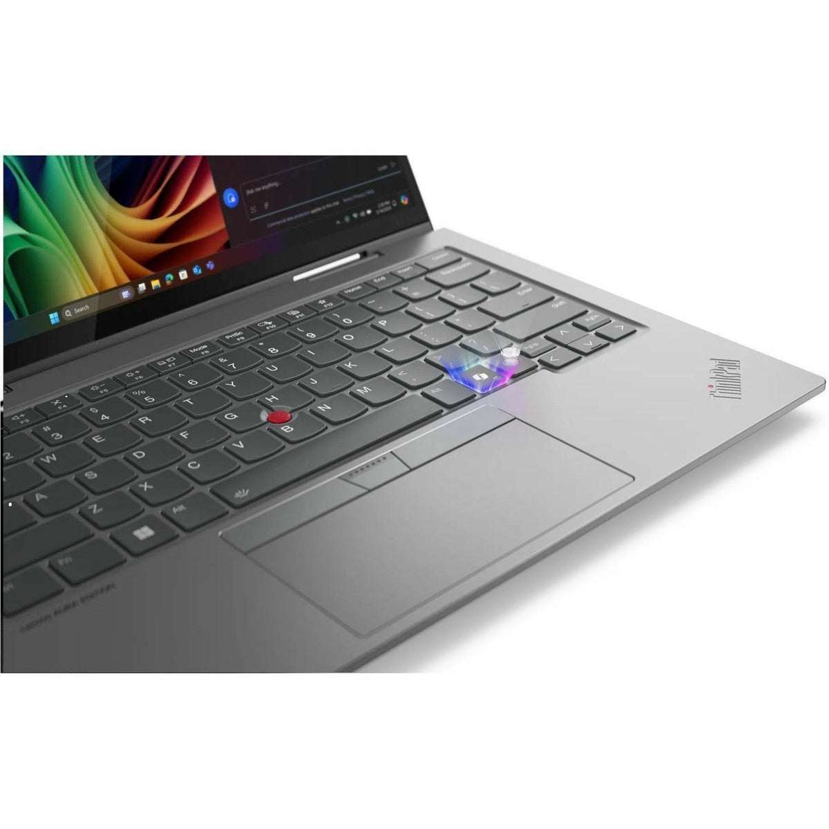 Lenovo Thinkpad X1 Gen 10 21NU004LAU 14' Touchscreen Convertible Copilot+ PC 2 in 1 Notebook - WUXGA - 60 Hz - Intel Core Ultra 7 258V - Intel Evo Platform - 32 GB - 1 TB SSD - English Keyboard - Grey - Alternate view 16