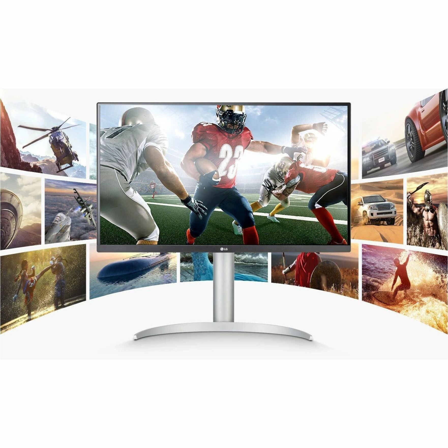 LG 27UP850K-W 27' Class 4K UHD LED Monitor - 16:9 - White - Alternate view 9