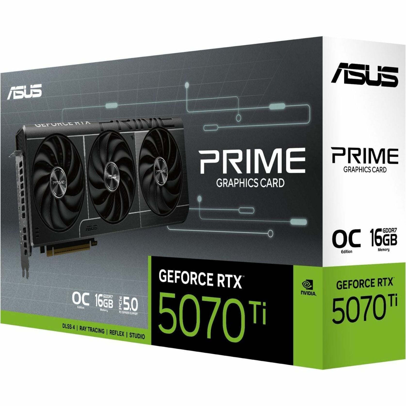 Asus NVIDIA GeForce RTX 5070 Ti Graphic Card - 16 GB GDDR7 - Alternate view 10