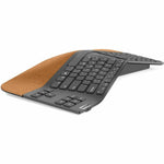Lenovo GO Keyboard - Wireless Connectivity - USB Type A Interface - English (US) - Storm Grey - Right view