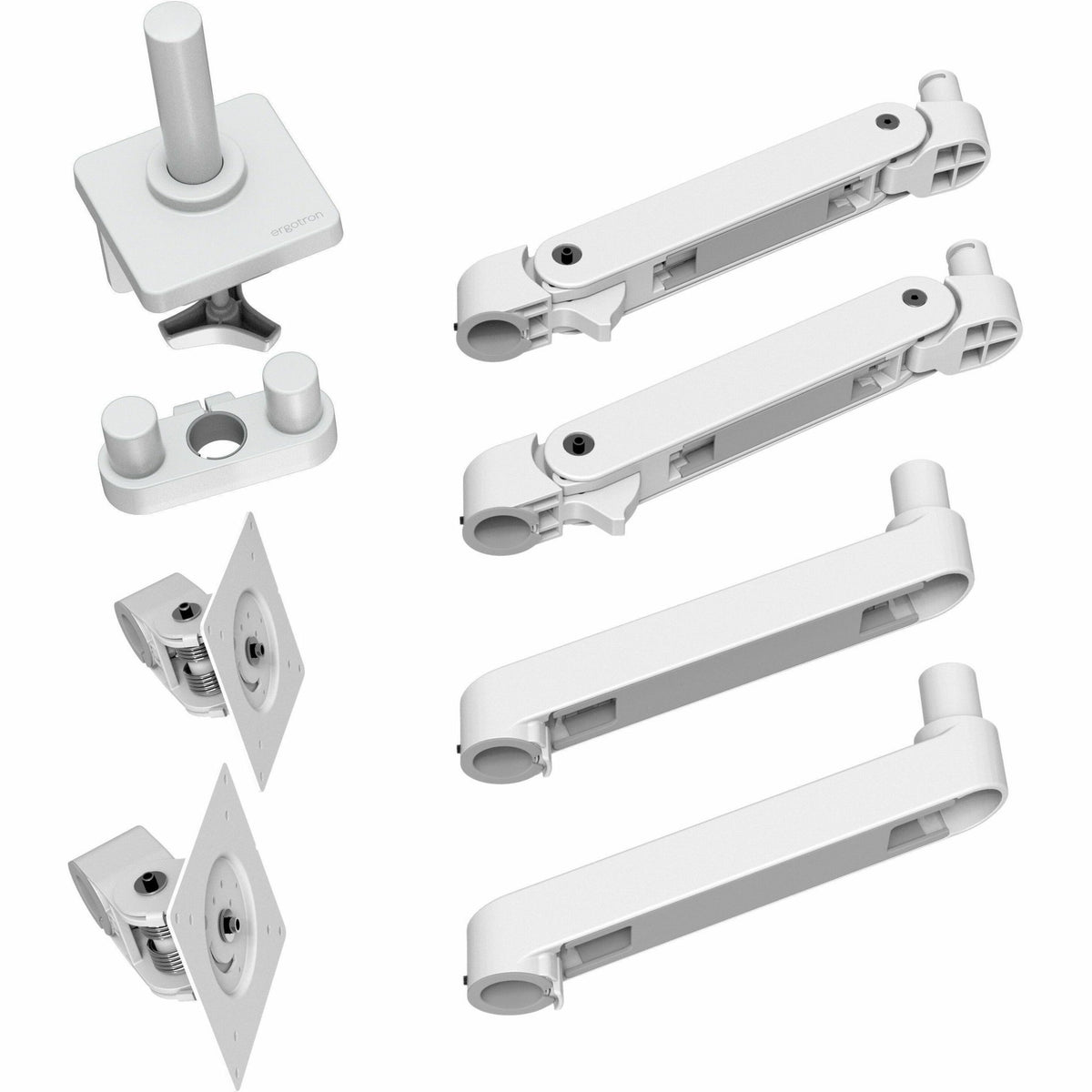 Ergotron Mounting Arm for Monitor, Display, LCD Display - White - Alternate view 10