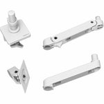 Ergotron Mounting Arm for Monitor, Display, LCD Display - White - Alternate view 9