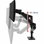 Ergotron Mounting Arm for Monitor, LCD Display - Black - Alternate view 6