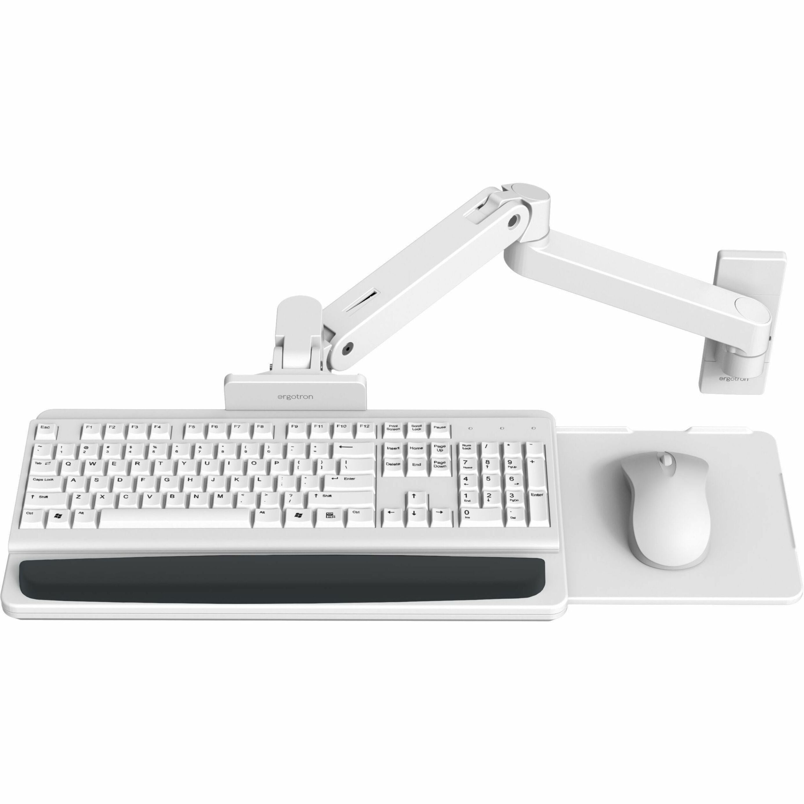 Ergotron Mounting Arm for Keyboard - White