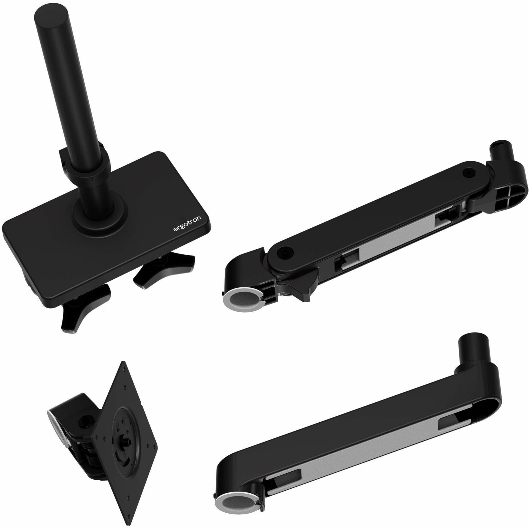 Ergotron Mounting Arm for Monitor, Display, LCD Display - Black - Alternate view 10