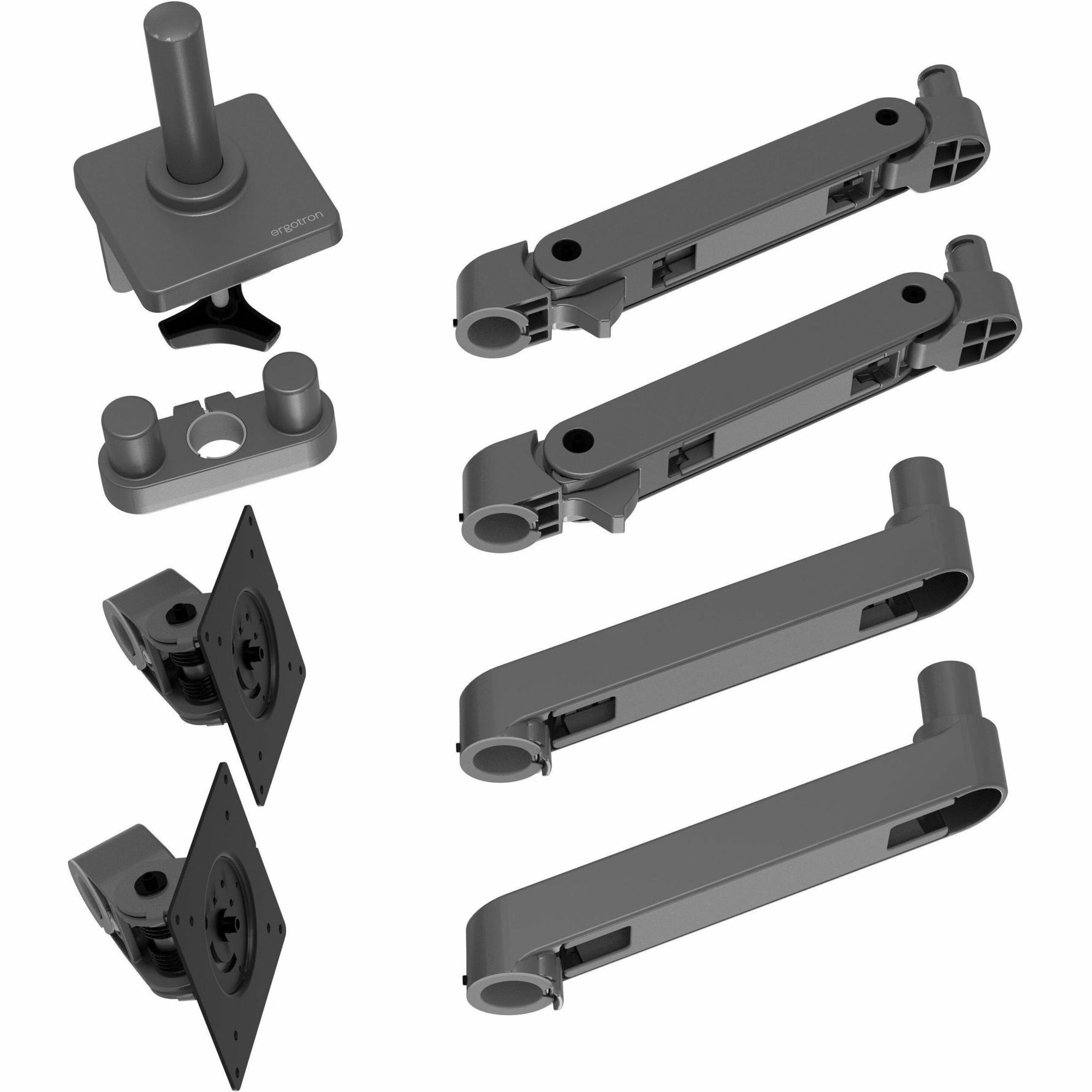 Ergotron Mounting Arm for Monitor, Display, LCD Display - Dark Grey - Alternate view 10