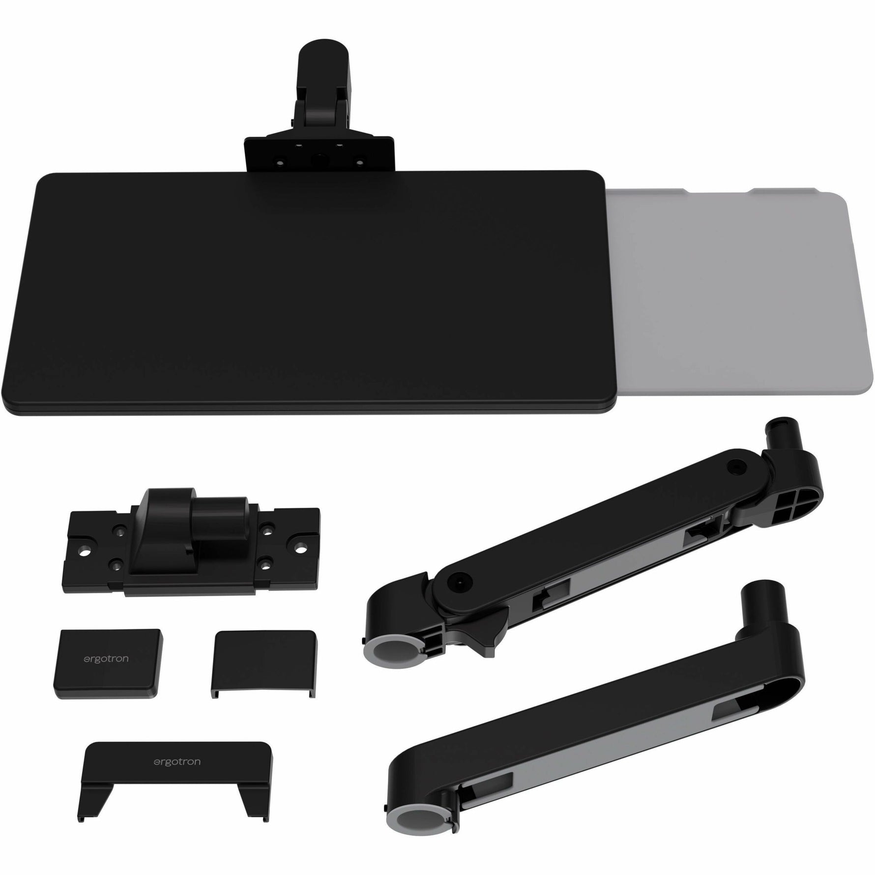 Ergotron Mounting Arm for Keyboard - Black - Alternate view 7