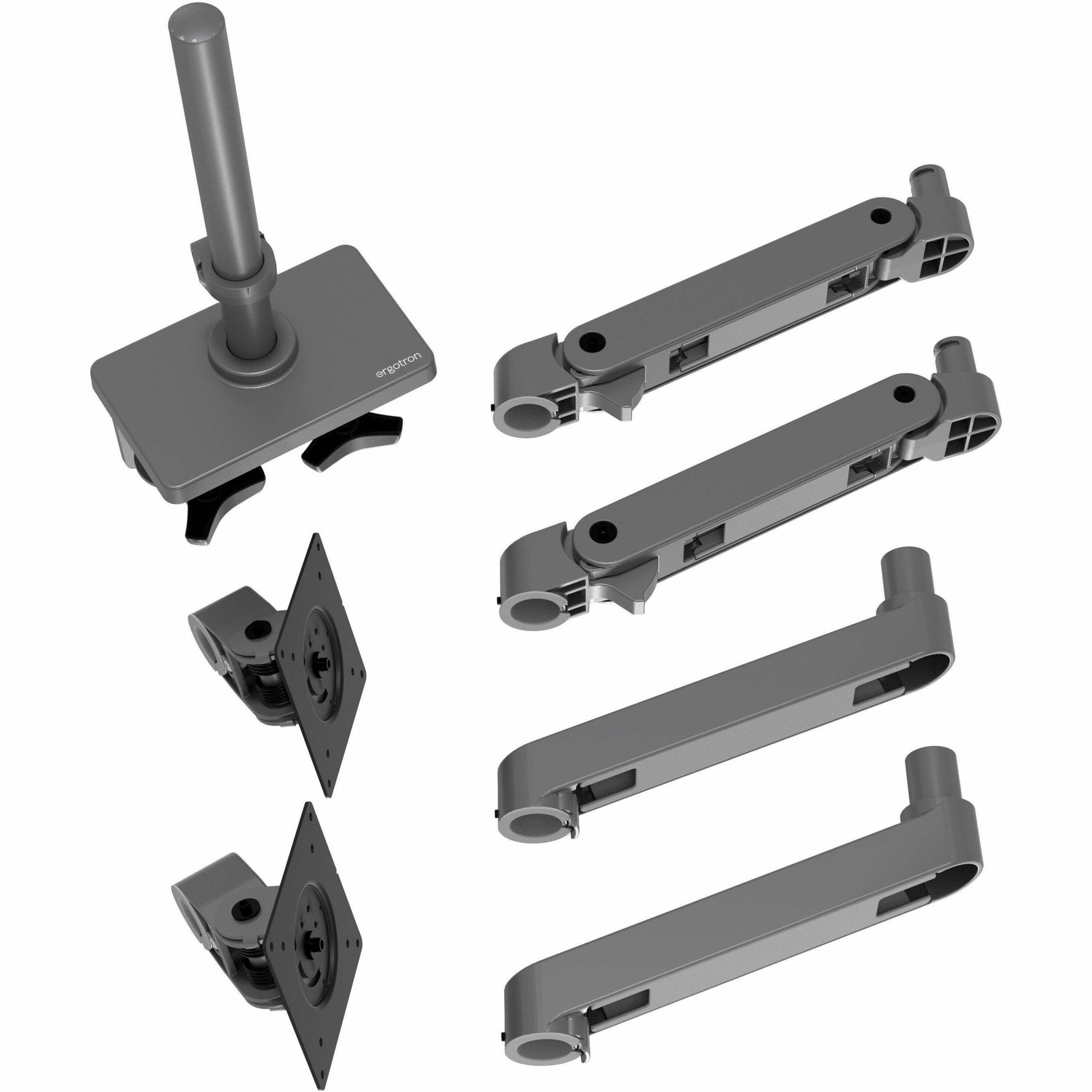 Ergotron Mounting Arm for Monitor, LCD Display - Dark Grey - Alternate view 10