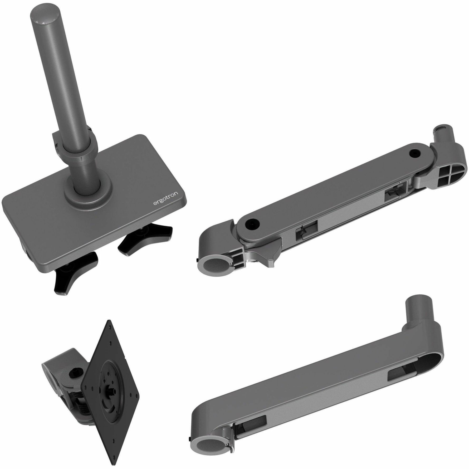 Ergotron Mounting Arm for Monitor, Display, LCD Display - Dark Grey - Alternate view 10