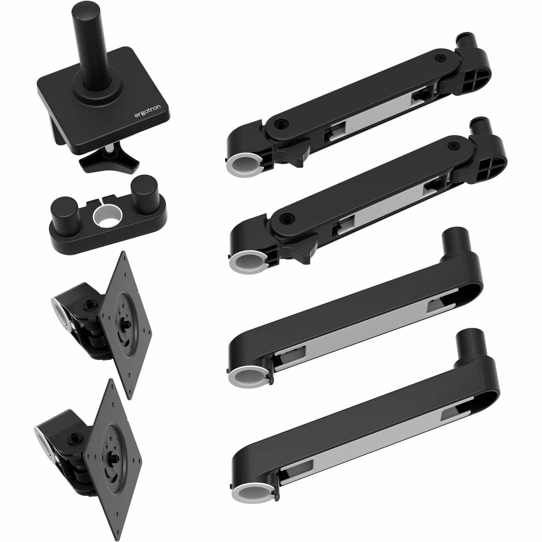 Ergotron Mounting Arm for Monitor, Display, LCD Display - Black - Alternate view 11
