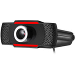 Adesso CyberTrack CyberTrack H3 Webcam - 1.3 Megapixel - 30 fps - Black, Red - USB 2.0 - Alternate view 6