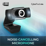 Adesso CyberTrack CyberTrack H4 Webcam - 2.1 Megapixel - 30 fps - Black - USB 2.0 - Alternate view 12