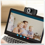 Adesso CyberTrack CyberTrack H4 Webcam - 2.1 Megapixel - 30 fps - Black - USB 2.0 - Hero shot