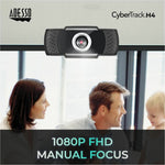 Adesso CyberTrack CyberTrack H4 Webcam - 2.1 Megapixel - 30 fps - Black - USB 2.0 - Alternate view 10