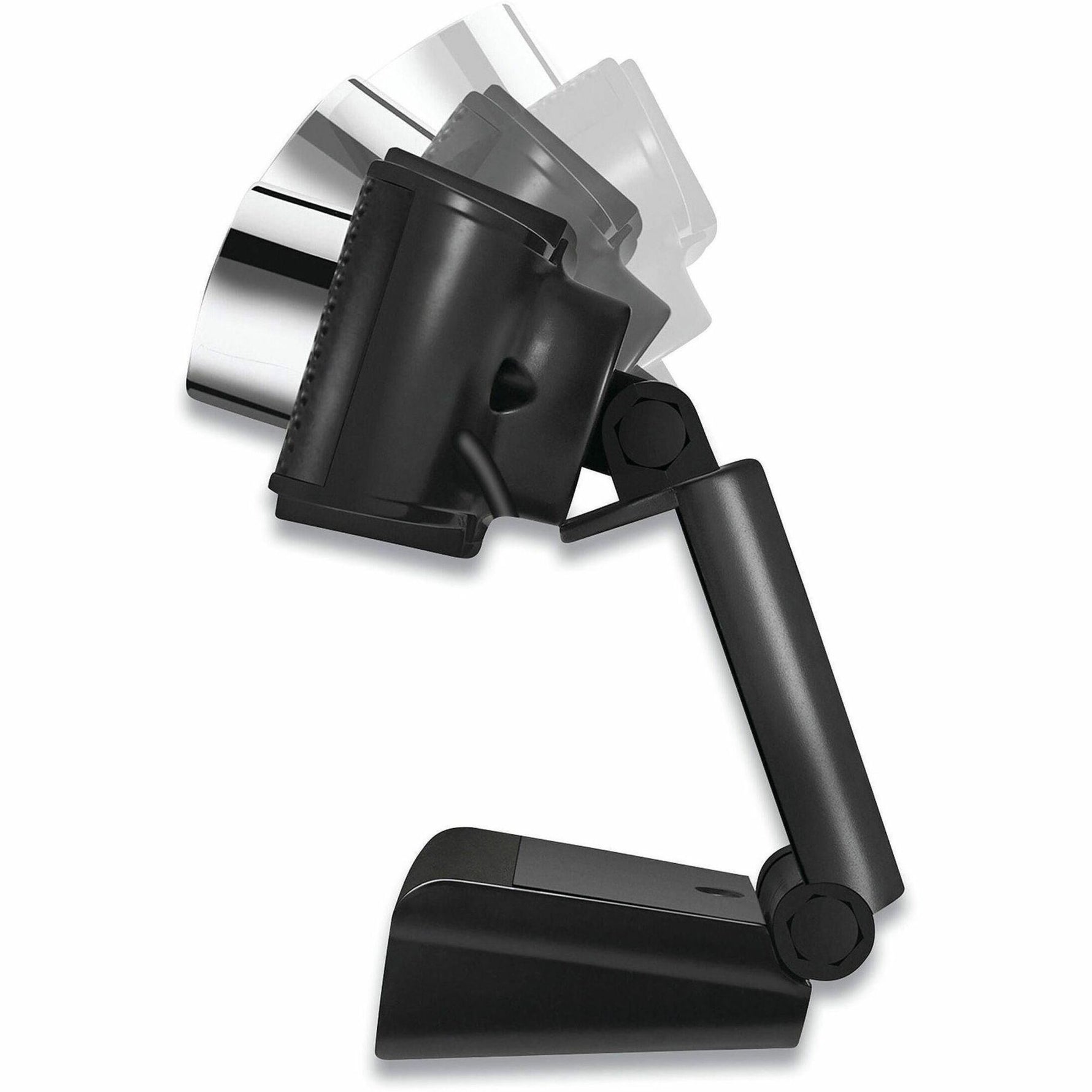 Adesso CyberTrack CyberTrack H4 Webcam - 2.1 Megapixel - 30 fps - Black - USB 2.0 - Connections diagram