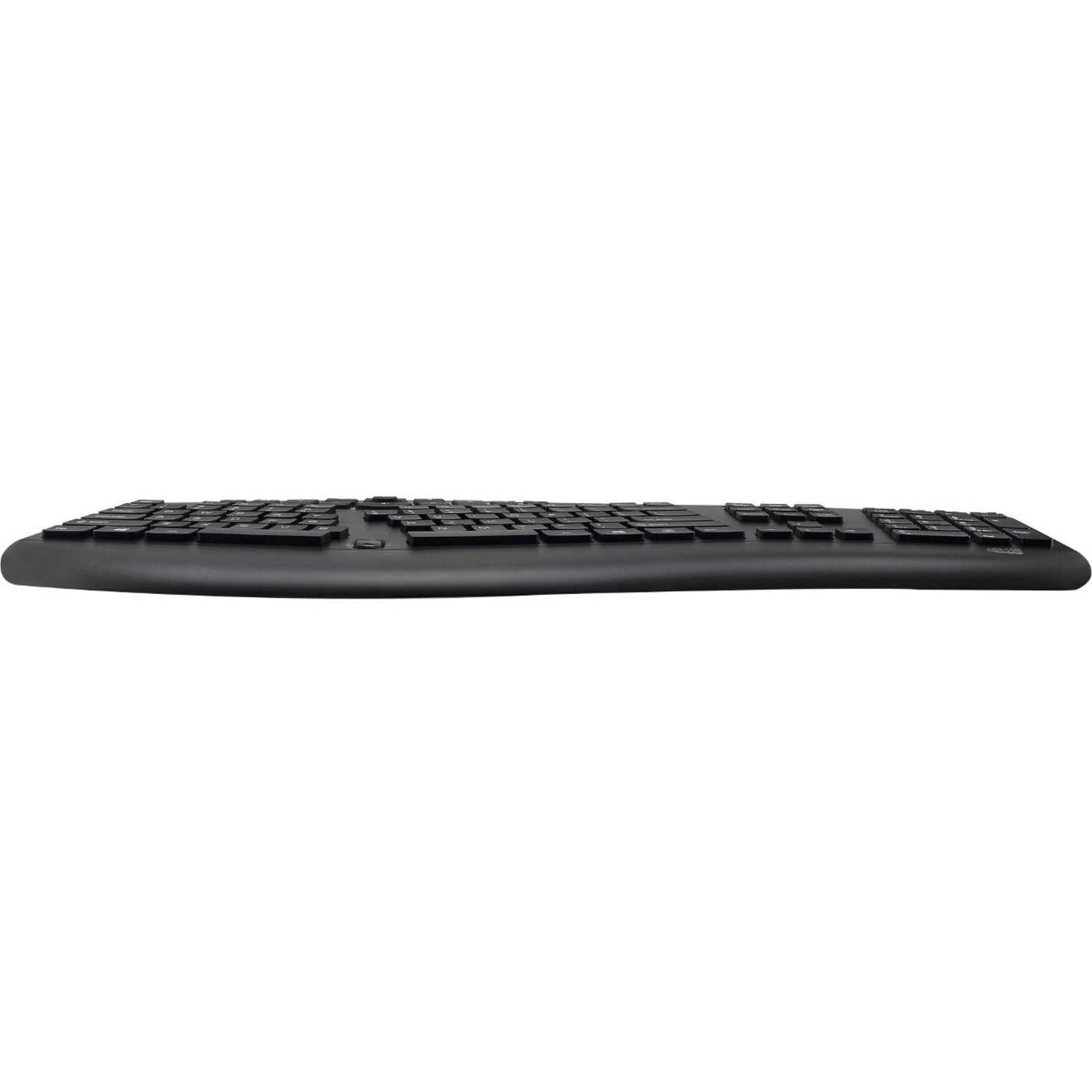 Adesso Tru-Form 160 Rugged Keyboard - Full-size - Cable Connectivity - USB Interface - Scroll Wheel - English (US) - Black - Bottom view