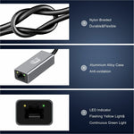 Adesso AUH-5000 Gigabit Ethernet Adapter for Mac, Notebook, Desktop Computer, Tablet, Smartphone, Switch, iPhone - 1000Base-T - TAA Compliant - Alternate view 8