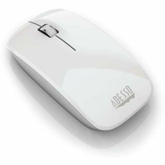Adesso iMouse M300W Mouse - Bluetooth - USB - Optical - 3 Button(s) - Glossy White