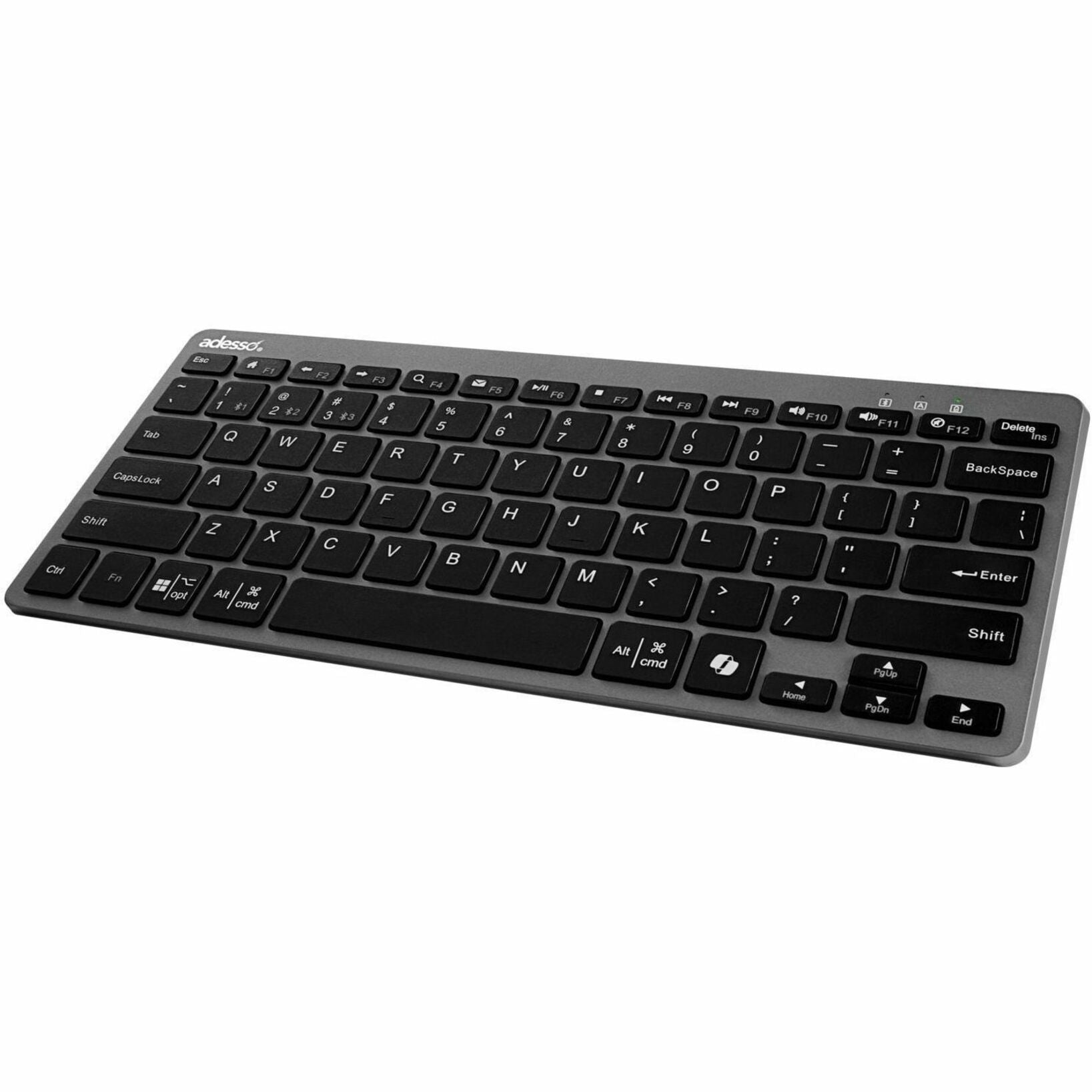 Adesso EasyTouch 7000 Keyboard - Wireless Connectivity - English (US) - Left view