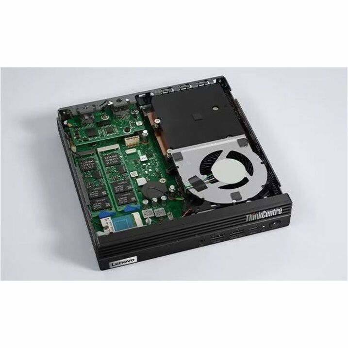 Lenovo ThinkCentre M75q Gen 5 12RQ0025AU Desktop Computer - AMD Ryzen 5 8500GE - 16 GB - 512 GB SSD - Tiny - Black - Alternate view 8