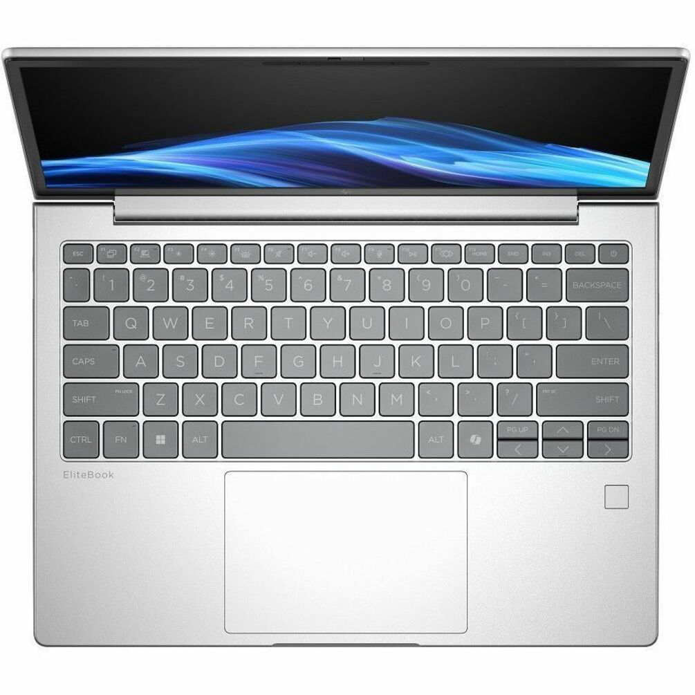 HP EliteBook 6 G1i 13.3' Notebook - WUXGA - 60 Hz - Intel Core Ultra 7 255U - 16 GB - 512 GB SSD - Pike Silver Aluminum