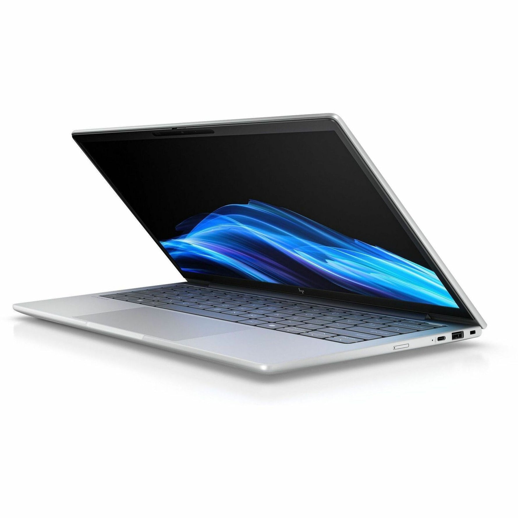 HP EliteBook 8 G1i 13.3' Touchscreen Notebook - 5G - WUXGA - 60 Hz - Intel Core Ultra 5 225U - 16 GB - 512 GB SSD - Glacier Silver - Alternate view 11