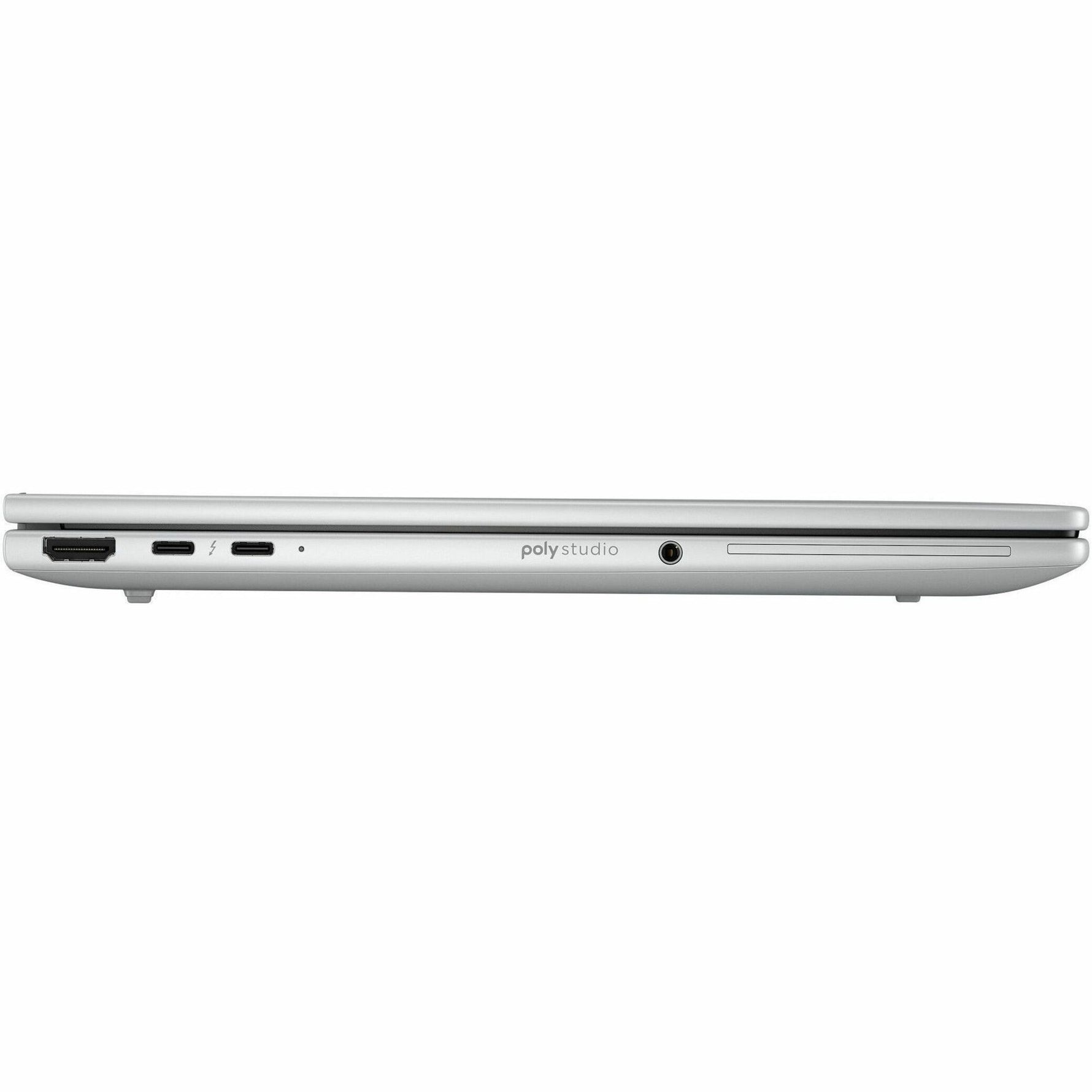 HP EliteBook 8 G1i 13.3' Touchscreen Notebook - 5G - WUXGA - 60 Hz - Intel Core Ultra 5 225U - 16 GB - 512 GB SSD - Glacier Silver - Right view