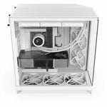 NZXT H9 Flow CM-H92FW-01 Computer Case - ATX Motherboard Supported - Mid-tower - Glass, Tempered Glass, Steel, Galvanized Cold Rolled Steel (SGCC) - White - Alternate view 6