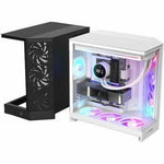 NZXT H9 Flow CM-H92FW-R1 Computer Case - ATX Motherboard Supported - Mid-tower - Glass, Tempered Glass, Steel, Galvanized Cold Rolled Steel (SGCC) - Black - Alternate view 6