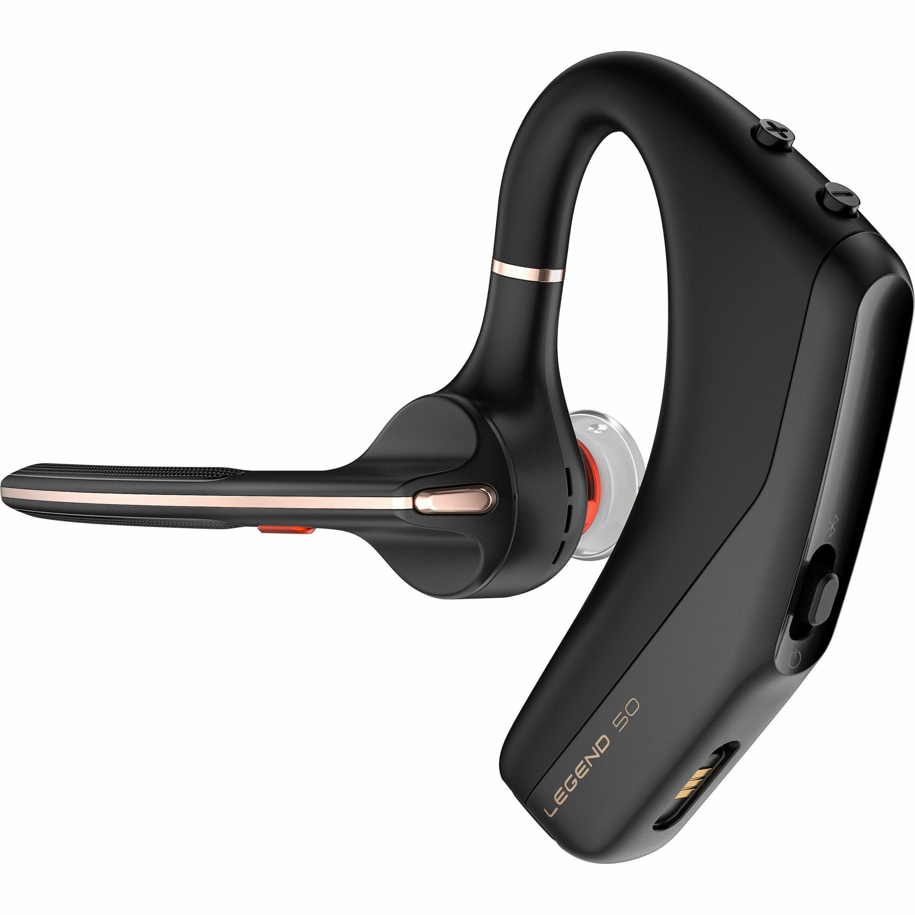Poly Voyager Legend 50-M Wireless Earbud, Behind-the-ear Mono Earset - Black