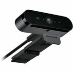 Logitech BRIO Webcam - 13 Megapixel - Graphite - Right view