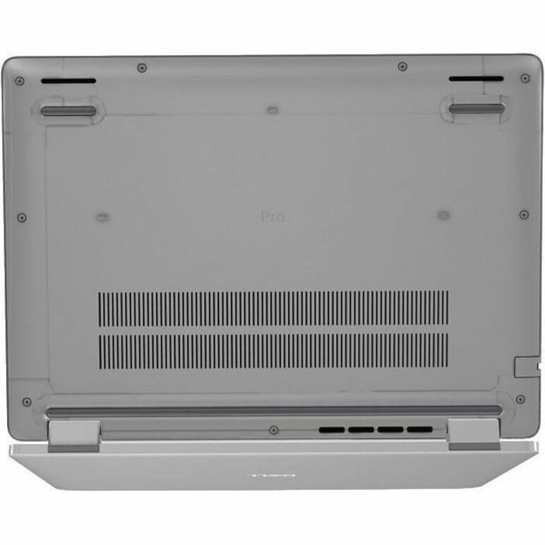 Dell Pro 14 PC14255 14' Clamshell Copilot+ PC Notebook - Full HD Plus - 60 Hz - AMD Ryzen AI 5 PRO 340 - 16 GB - 512 GB SSD - English (US) Keyboard - Platinum Silver - Bottom view