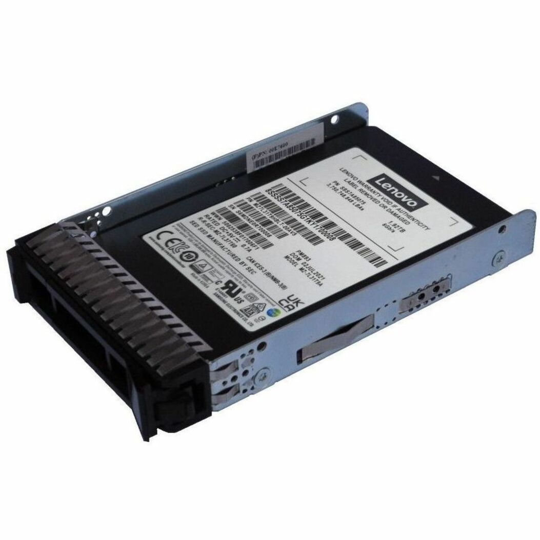 Lenovo 480 GB Solid State Drive - 2.5' Internal - SATA (SATA/600) - Read Intensive