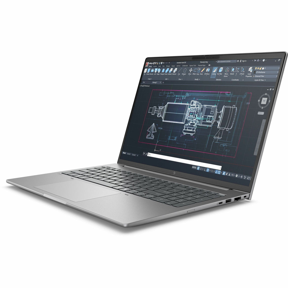 HP ZBook 8 G1i 16' Touchscreen Mobile Workstation - WUXGA - 60 Hz - Intel Core Ultra 5 225H - 16 GB - 512 GB SSD - Meteor Silver