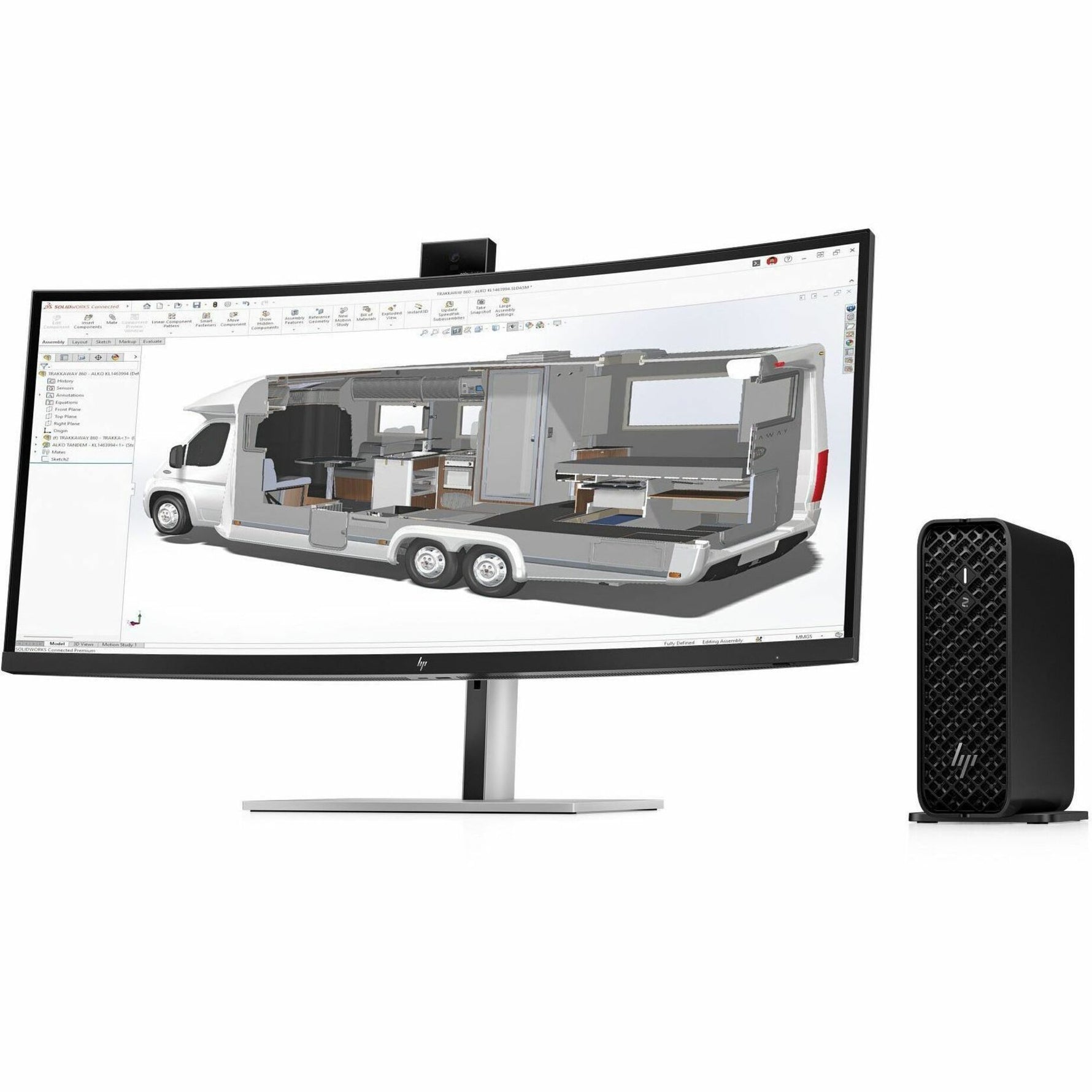 HP Z2 Mini G1i Workstation - 1 x Intel Core Ultra 7 265 - vPro Technology - 32 GB - 1 TB SSD - Mini PC - Black - Alternate view 12