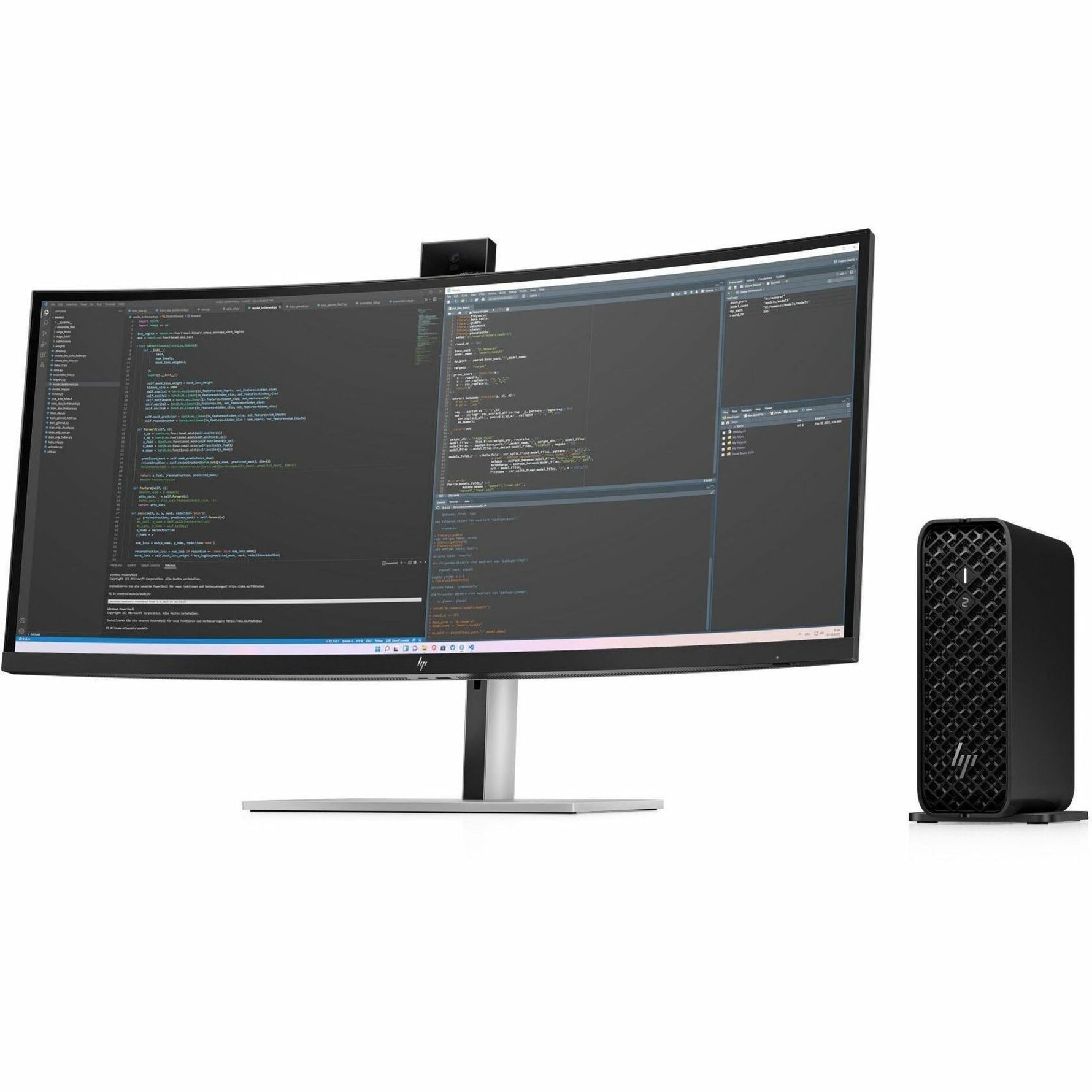 HP Z2 Mini G1i Workstation - 1 x Intel Core Ultra 7 265 - vPro Technology - 32 GB - 1 TB SSD - Mini PC - Black - Alternate view 10