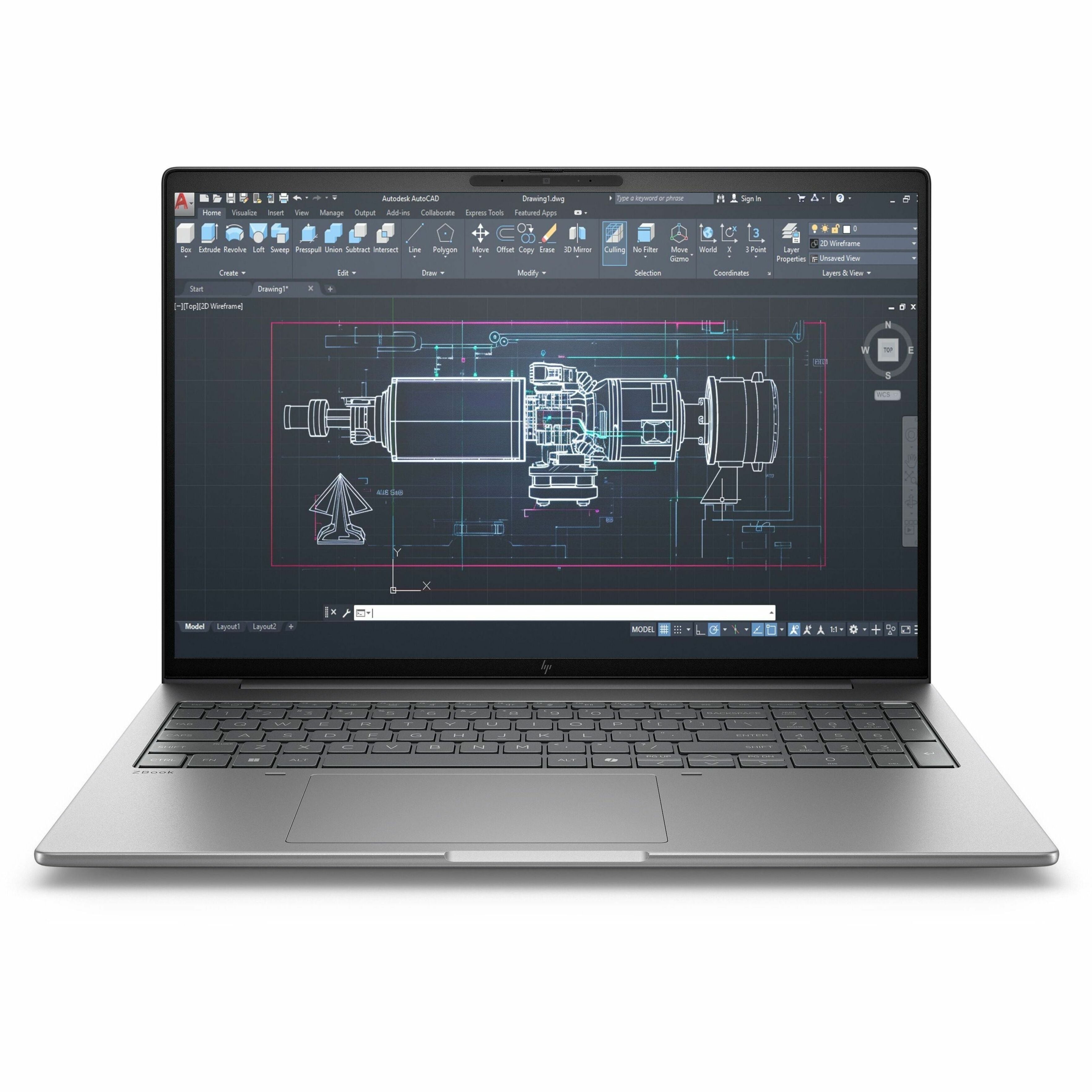 HP ZBook 8 G1i 16' Mobile Workstation - 2.5K - Intel Core Ultra 9 285H - vPro Technology - 32 GB - 1 TB SSD - Meteor Silver