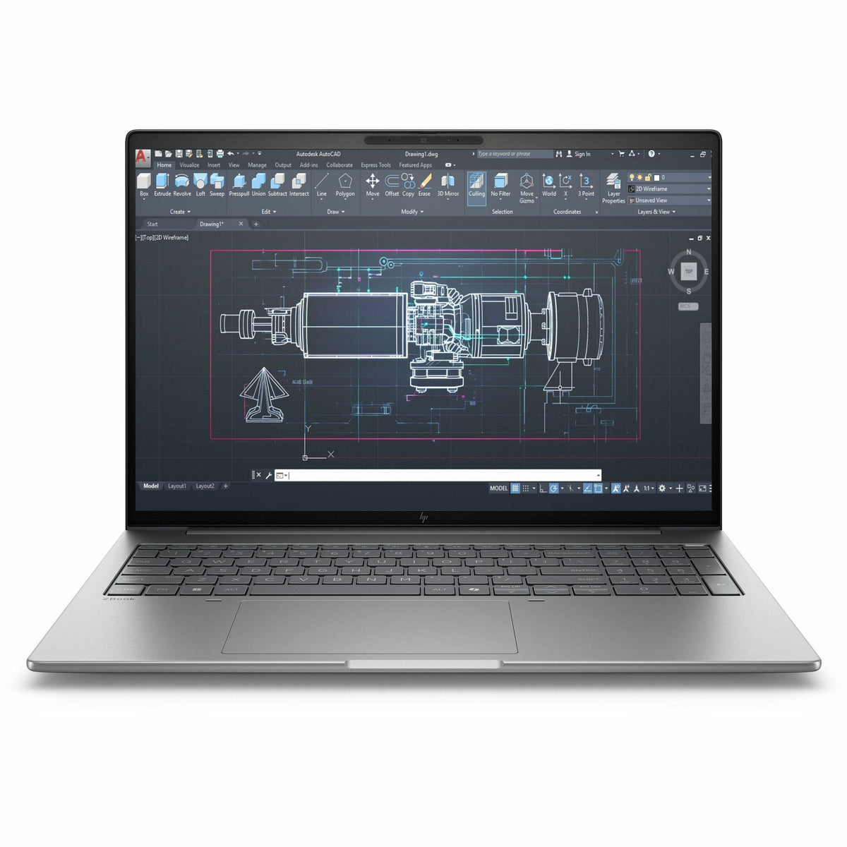 HP ZBook 8 G1i 16' Mobile Workstation - 2.5K - Intel Core Ultra 9 285H - vPro Technology - 32 GB - 1 TB SSD - Meteor Silver