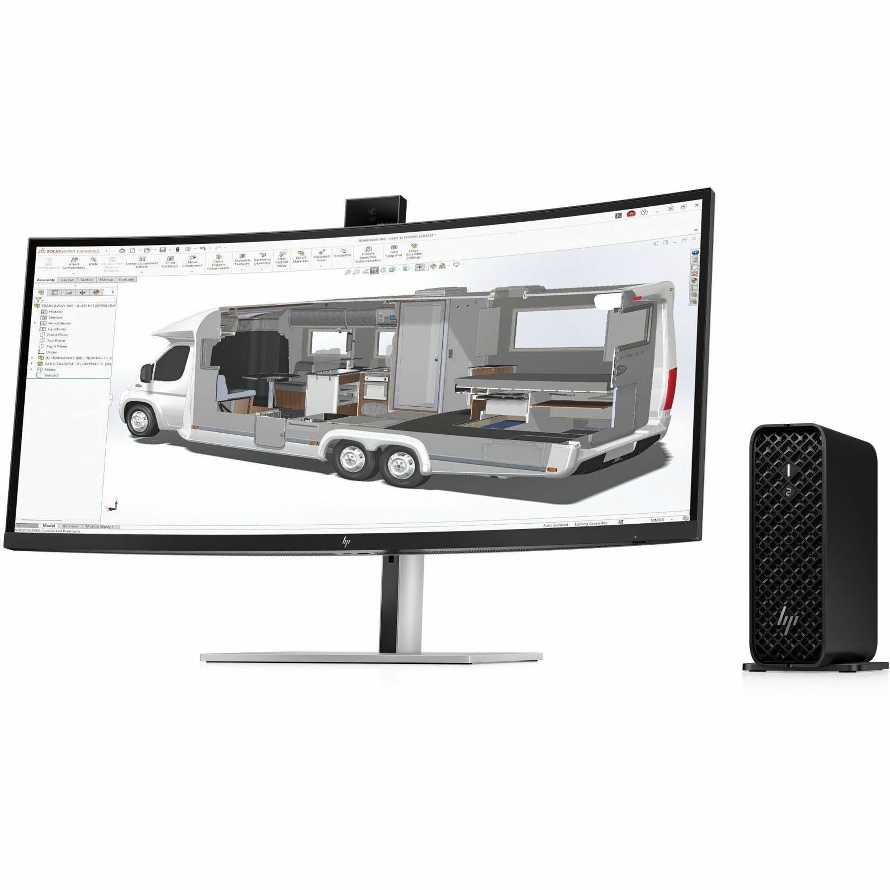 HP Z2 Mini G1i Workstation - 1 x Intel Core Ultra 7 265 - vPro Technology - 32 GB - 1 TB SSD - Mini PC - Black