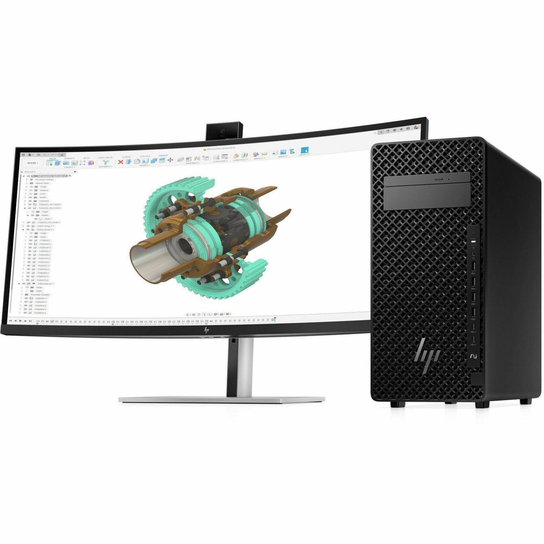 HP Z2 G1i Workstation - 1 x Intel Core Ultra 7 265 - vPro Technology - 48 GB - 1 TB SSD - Tower - Black