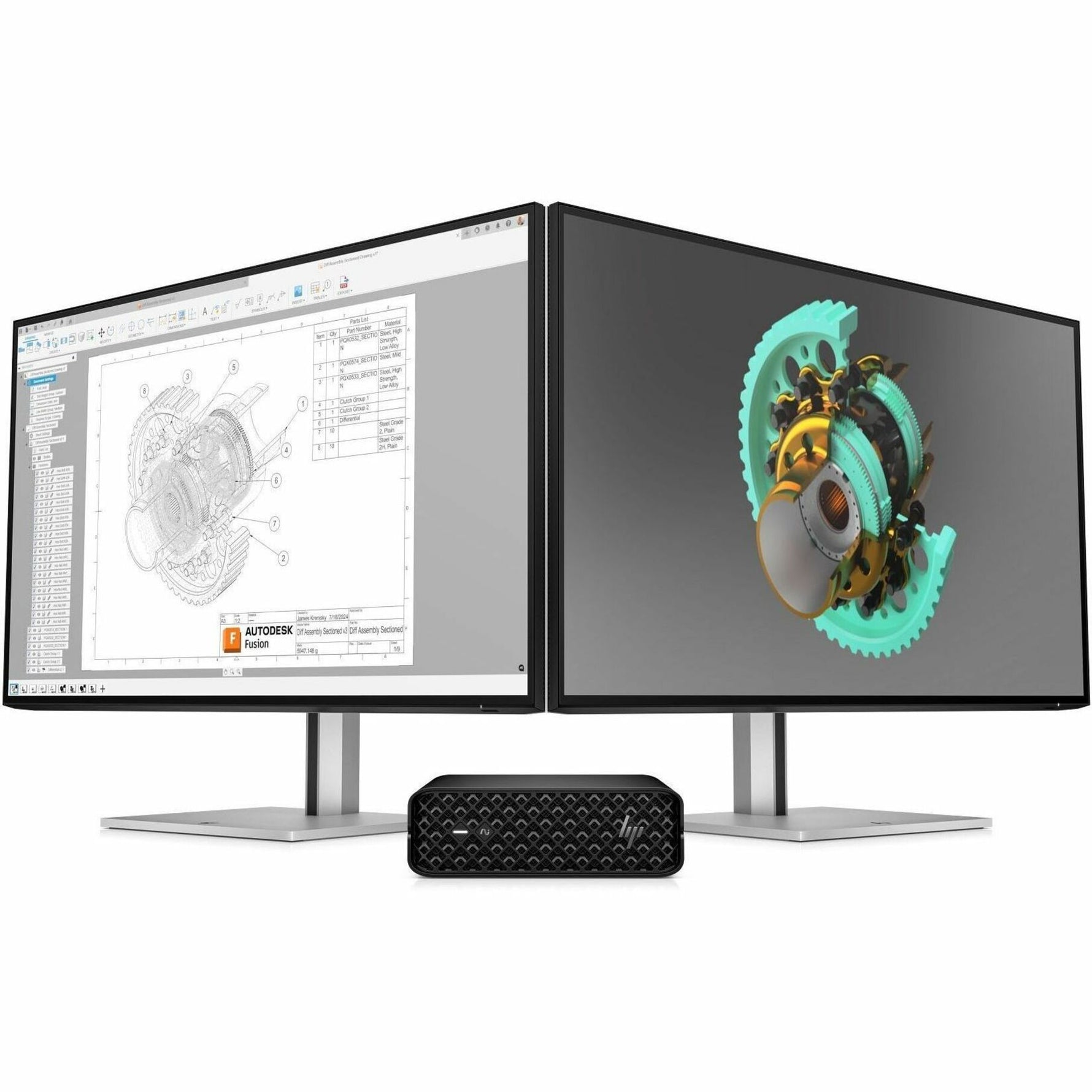 HP Z2 Mini G1i Workstation - 1 x Intel Core Ultra 9 285 - vPro Technology - 48 GB - 1 TB SSD - Mini PC - Black