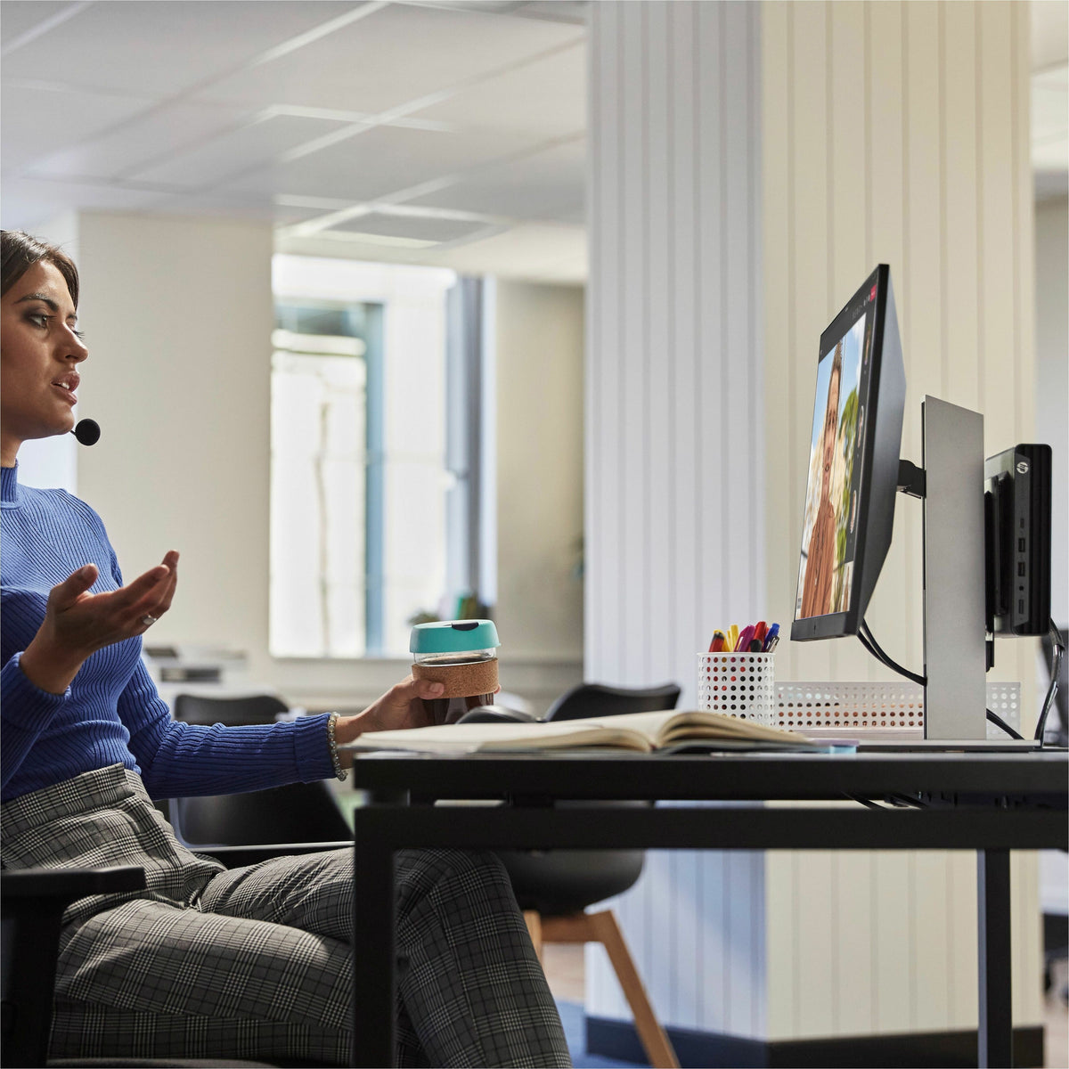 HP Pro Mini 400 G9 Desktop Computer - Intel Core i5 14th Gen i5-14500T - vPro Technology - 16 GB - 512 GB SSD - Mini PC