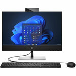 HP ProOne 440 G9 All-in-One Computer - Intel Core i5 14th Gen i5-14500T - 16 GB - 512 GB SSD - 23.8' Full HD Touchscreen - Desktop - Jack Black