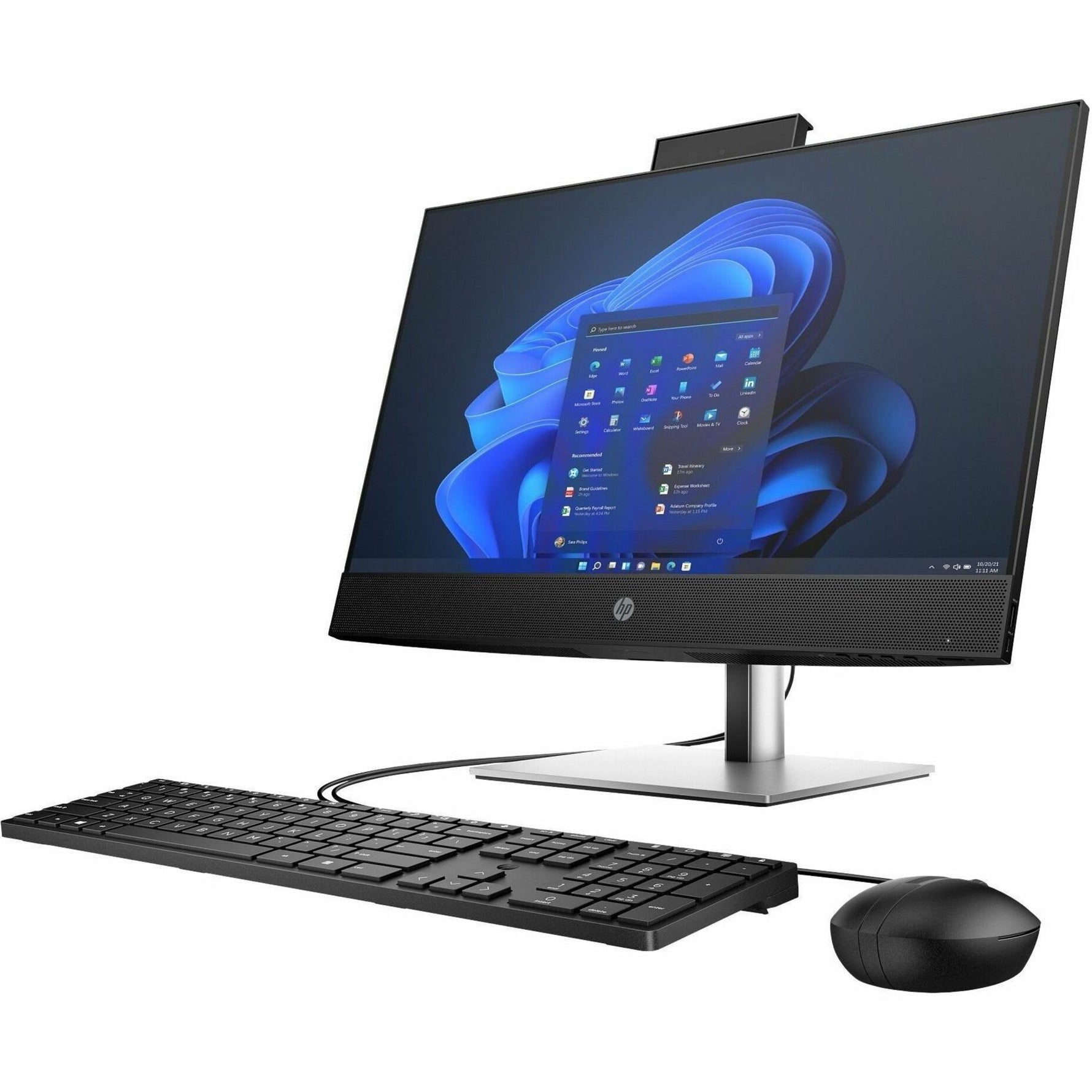 HP ProOne 440 G9 All-in-One Computer - Intel Core i5 14th Gen i5-14500 - 16 GB - 512 GB SSD - 23.8' Full HD - Desktop - Jack Black