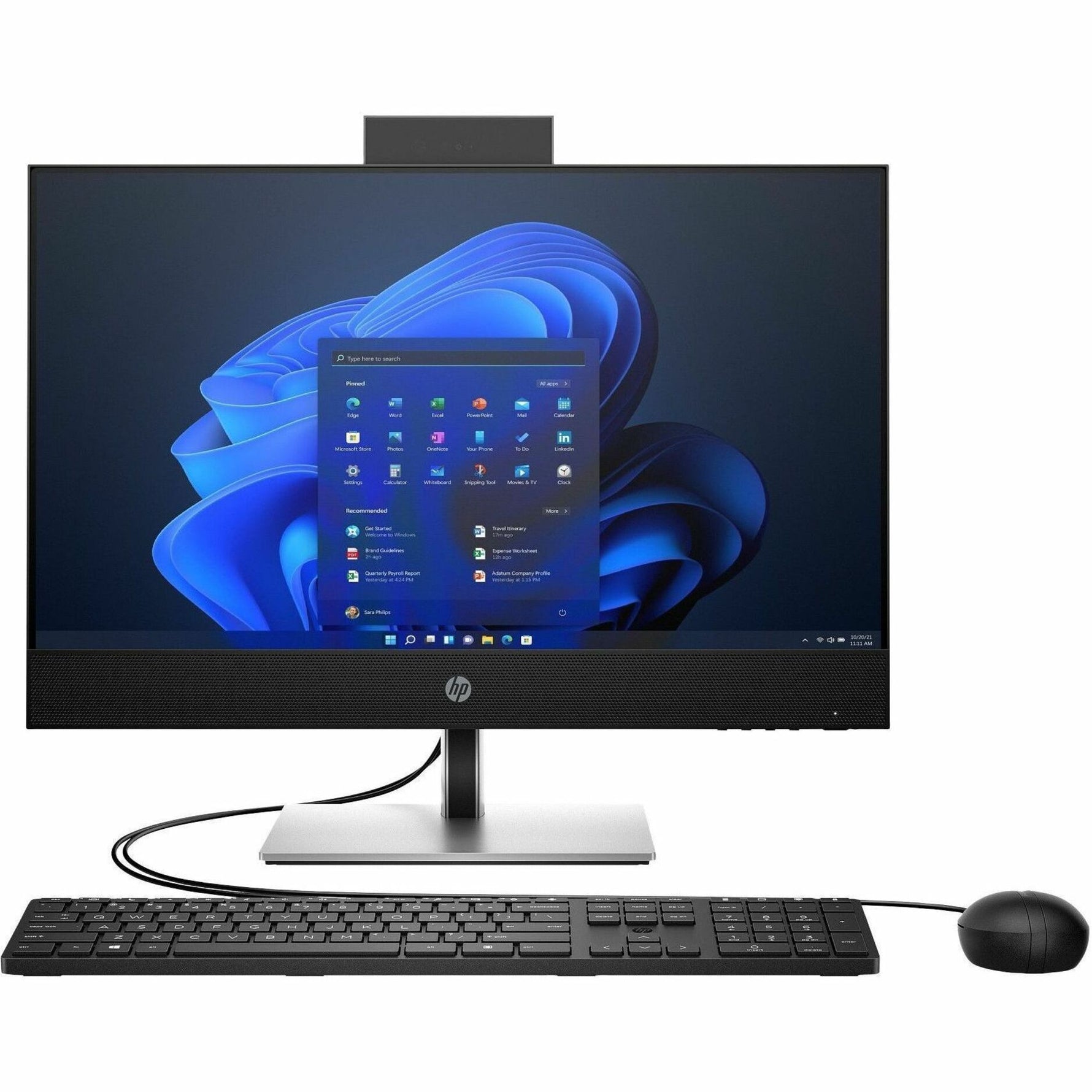 HP ProOne 440 G9 All-in-One Computer - Intel Core i5 14th Gen i5-14500 - 16 GB - 512 GB SSD - 23.8' Full HD - Desktop - Jack Black