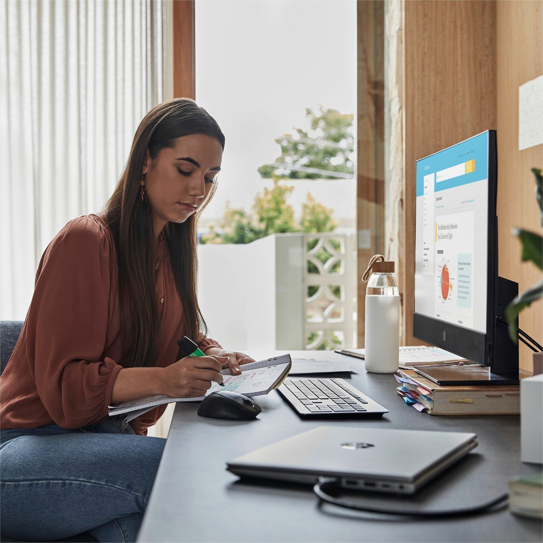 HP ProOne 440 G9 All-in-One Computer - Intel Core i5 14th Gen i5-14500 - 16 GB - 512 GB SSD - 23.8' Full HD - Desktop - Jack Black