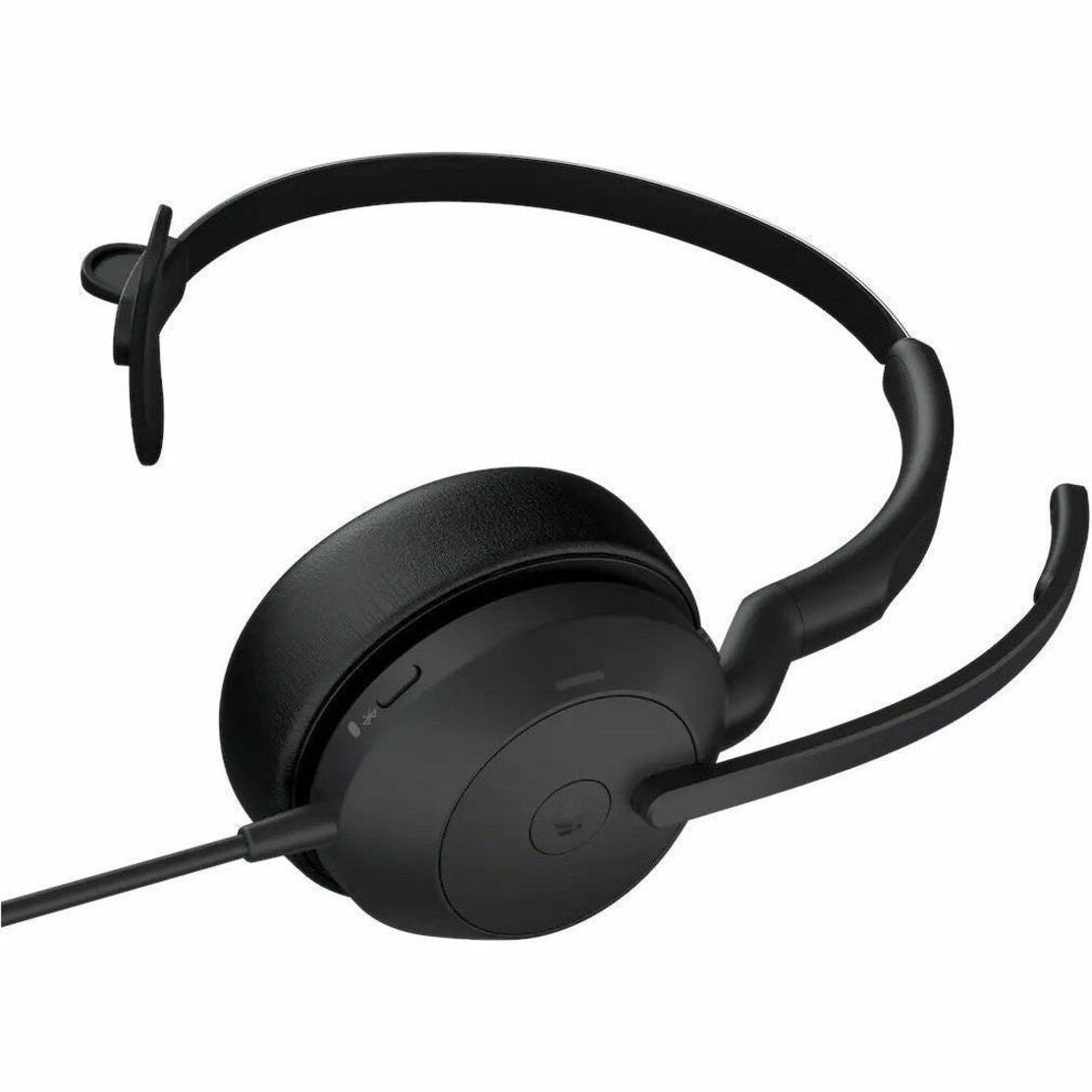 Jabra Evolve2 50 Wired/Wireless On-ear Mono Headset - Left view